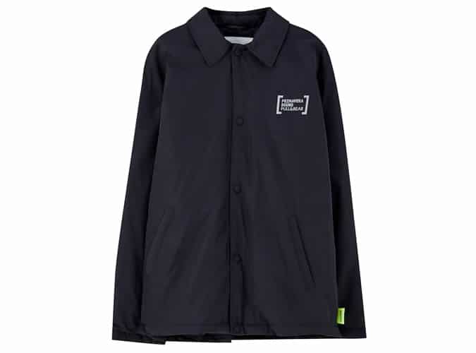 Primavera Sound x Pull&Bear jacket with reflective letters