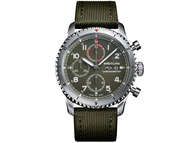 Breitling Aviator 8 Chronograph 43 Curtiss Warhawk Edition