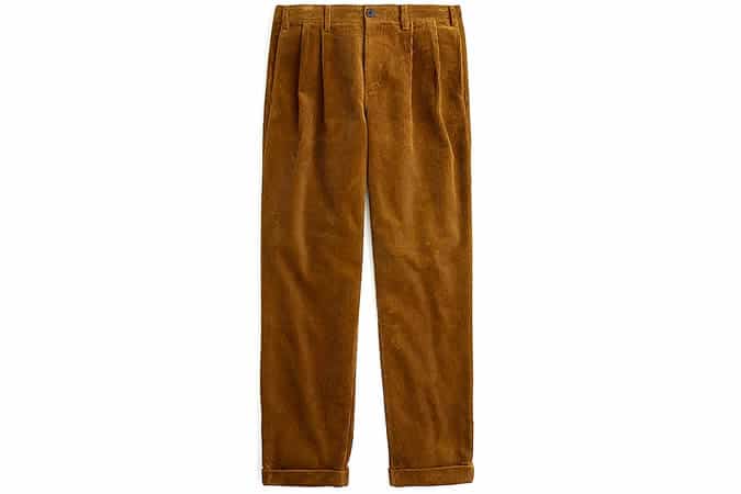 Wallace & Barnes wide-wale corduroy trouser