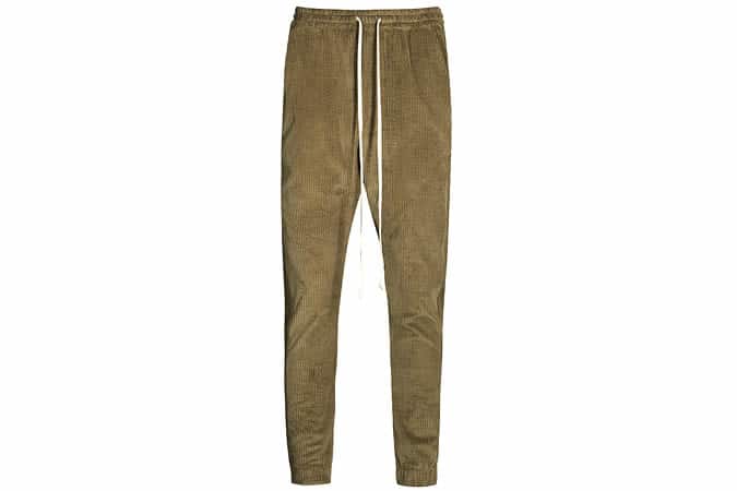 TWENTY Champlain cotton-corduroy jogging bottoms