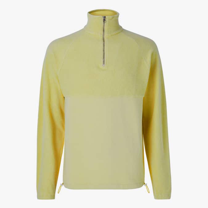 Les Basics Le Zip Fleece Sweatshirt