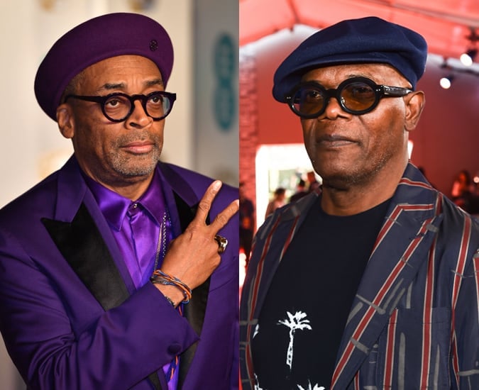 Spike Lee and Samuel L Jackson