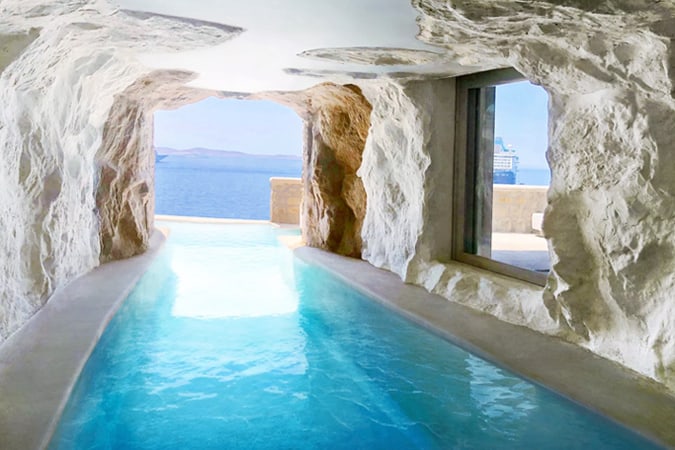 Cavo Tagoo Cave Pool