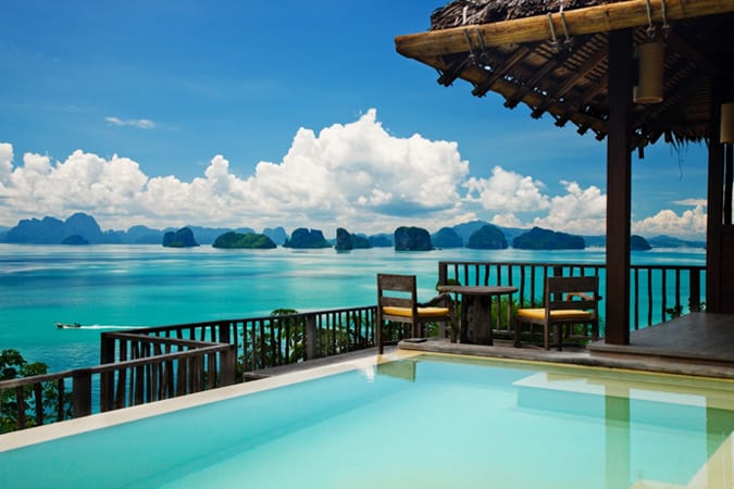 Infinity Pool At Six Senses Koh Yao