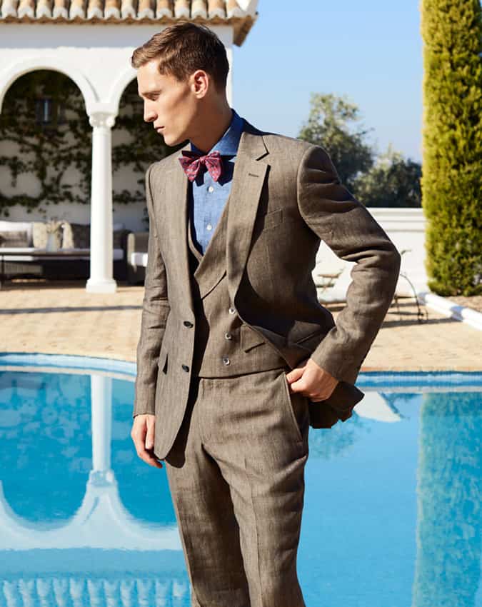 Chester Barrie Linen Suit