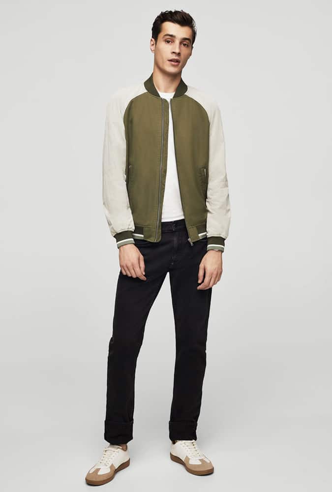 Mango Man varsity jacket