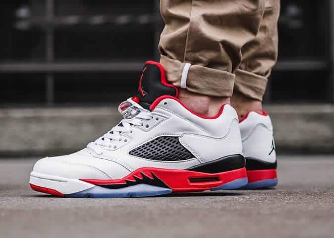 Air Jordans on Feet