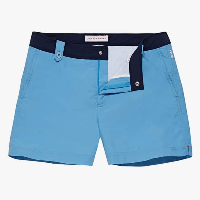 THUNDERBALL SWIMSHORT 007 Riviera/Navy Shorter Length Swim Short
