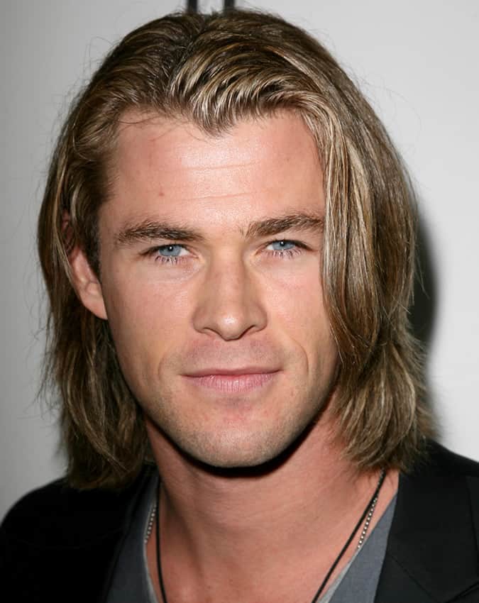 Chris Hemsworth Long Hair