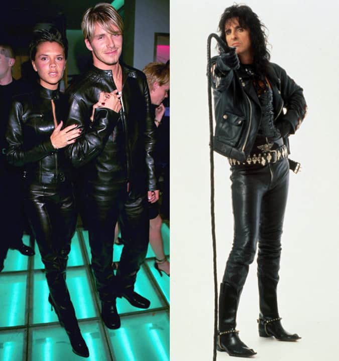 David & Victoria Beckham, Alice Cooper