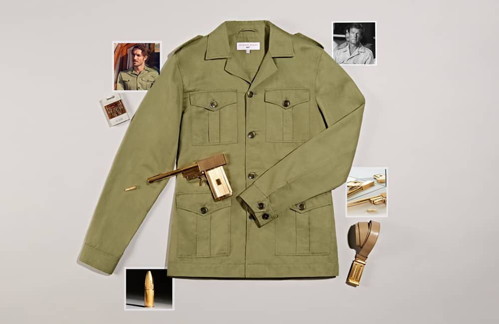 BOND SAFARI JACKET 007 Sage Jacket