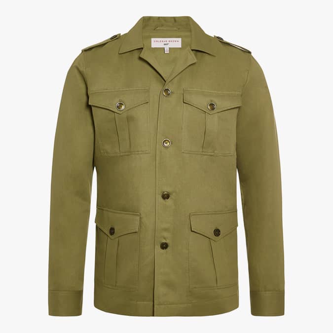 BOND SAFARI JACKET 007 Sage Jacket