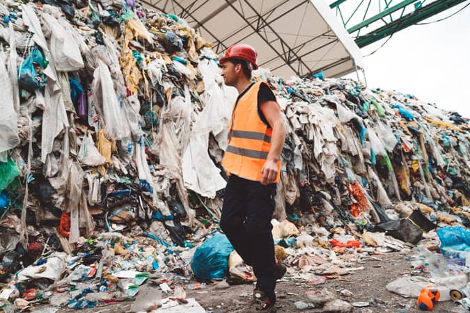 Sustainability - rubbish tip