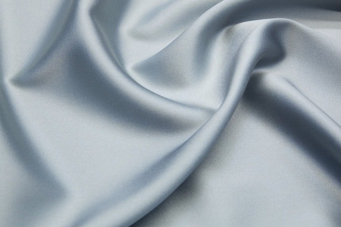 Close up of silk fabric
