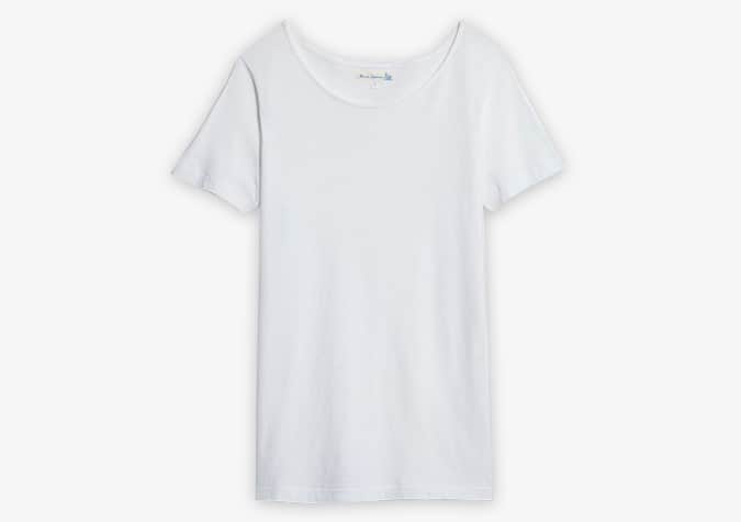 114 20S TEE 1/4 SLV. 01 WHITE