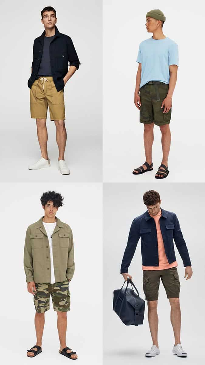 The right shoes to wear with cargo shorts