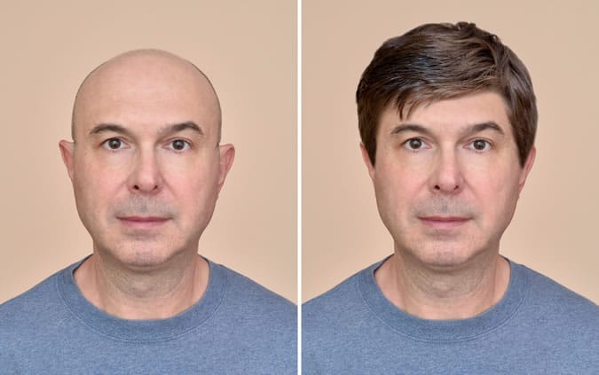 Before And After Hair Replacement