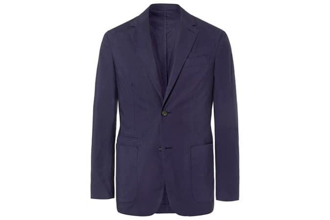 Zegna High Performance™ Jersey Wool and Cotton Jacket