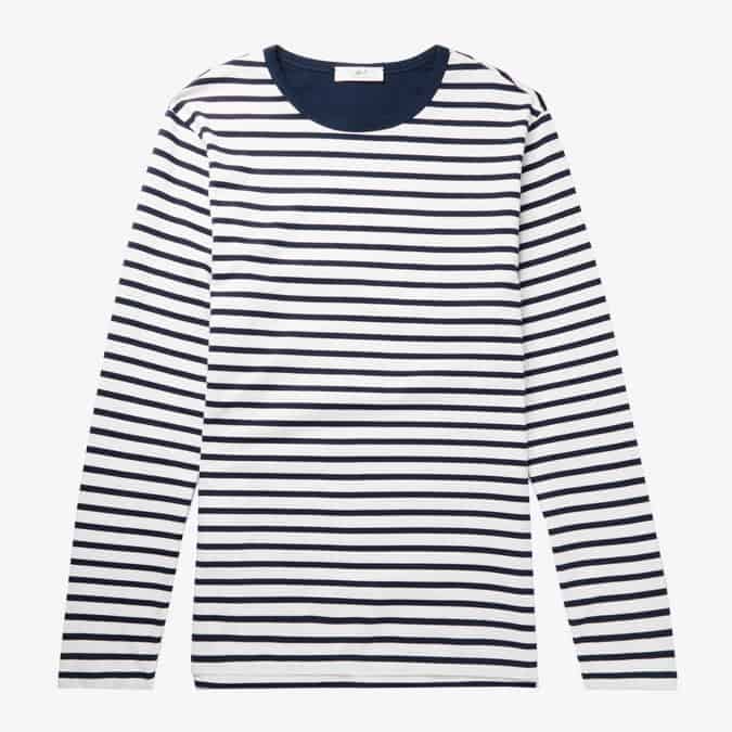 Mr P striped long sleeve tshirt