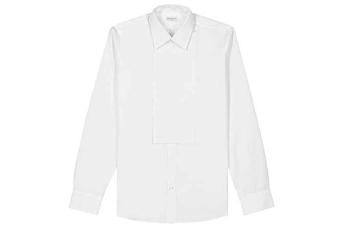 DRIES VAN NOTEN Cevin white cotton shirt
