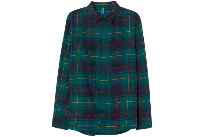 Cotton flannel shirt