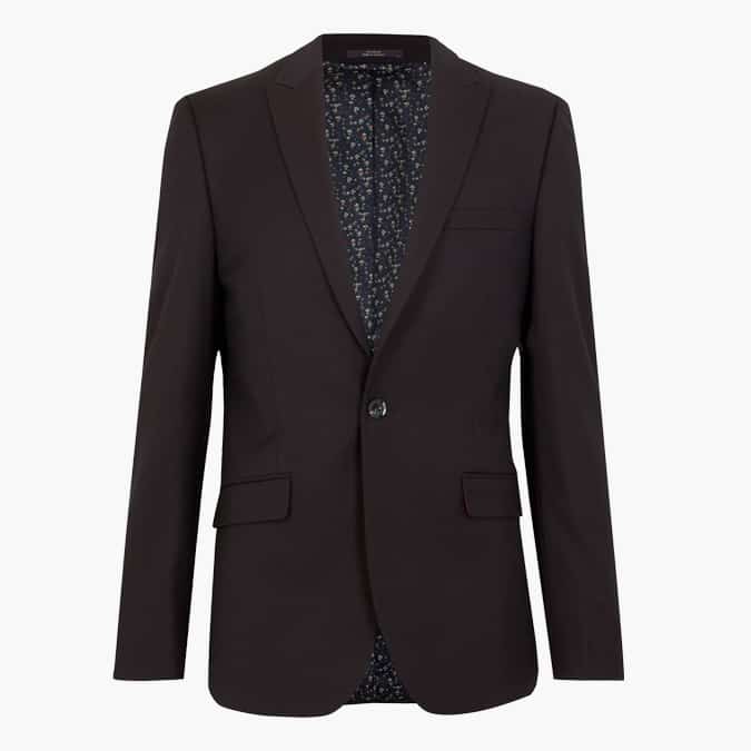 LIMITED EDITION Textured Skinny Fit Jacket with Stretch
