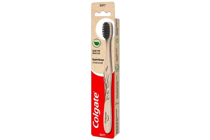 Colgate Charcoal Bamboo Toothbrush Soft