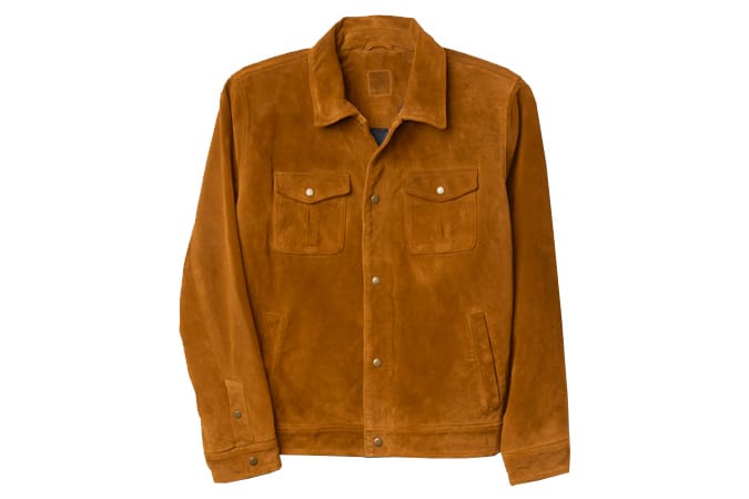 Suede Shirt Jacket