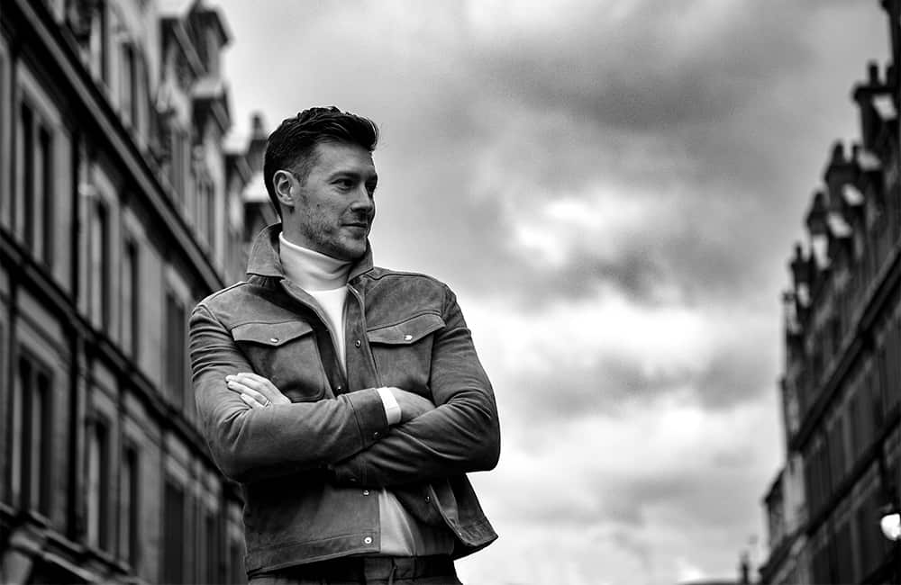 Alex Field, Head of Menswear at REISS