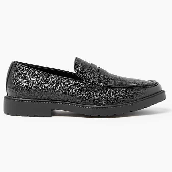M&S COLLECTION Leather Heavyweight Saddle Loafers