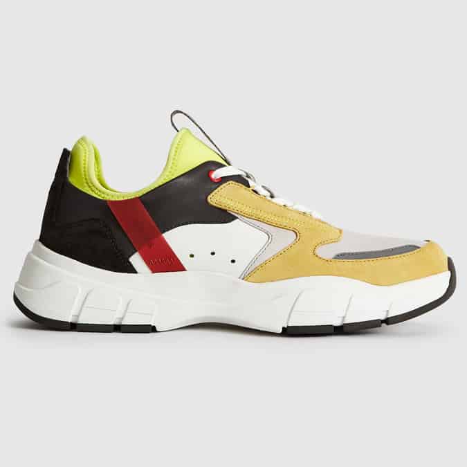 LIAM LEATHER TRAINERS