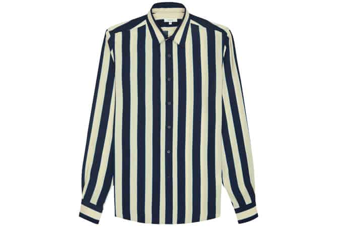 RETTI STRIPED LONG SLEEVED SHIRT