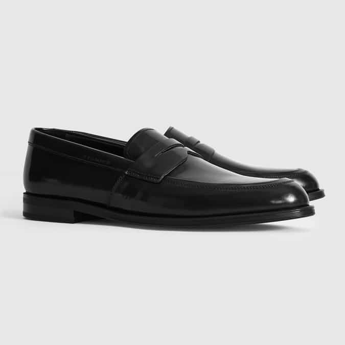 ERNEST LEATHER PENNY LOAFERS