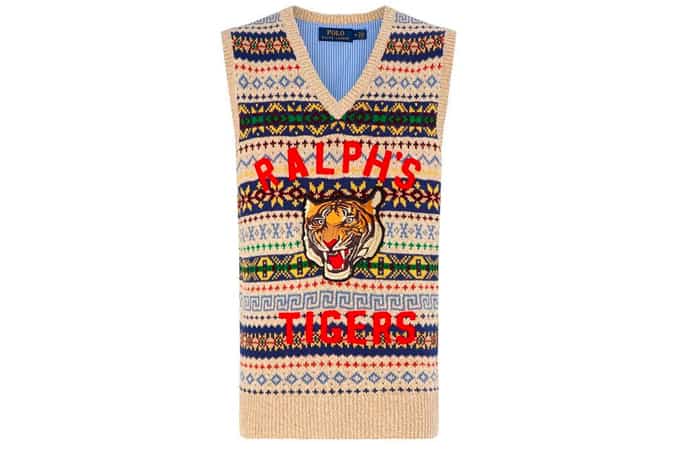 POLO FAIRISLE JUMPER 92 men's sweater vests