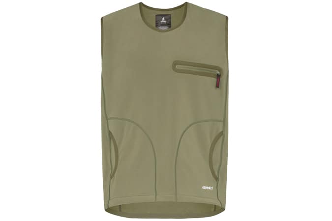 Gramicci Green Storm Fleece Men's Sweater Vest