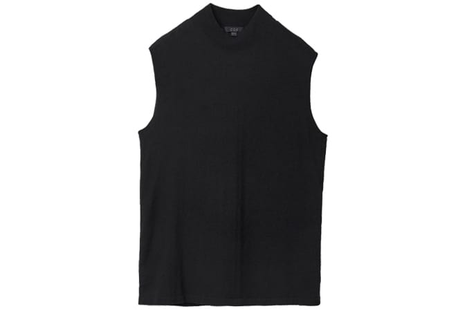 TEXTURED KNIT VEST Men's Sweater Vests