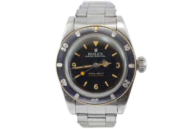 Rolex Submariner 6538 Coroncione James Bond Explorer dial
