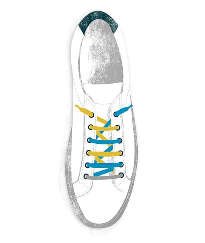 European Straight Lacing