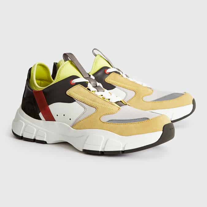LIAM LEATHER TRAINERS