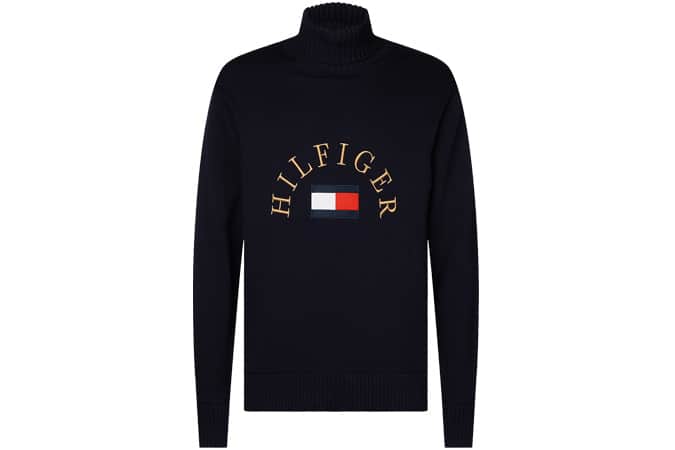 FLAG ROLL NECK JUMPER