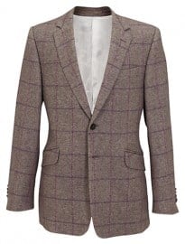 Duchamp Royal Check Jacket Natural