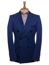 Joe Casely-hayford For John Lewis Double-breasted Amara Pique Blazer Navy