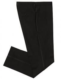 John Lewis Slim Fit Dress Suit Trousers Black