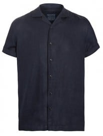 John Lewis & Co. Linen Short Sleeve Shirt