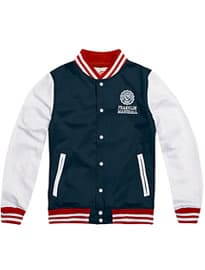 Franklin & Marshall Varsity Baseball Jacket Navy