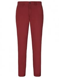 Kin By John Lewis Laundered Slim Fit Chinos Deep Red