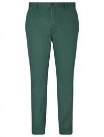 John Lewis & Co. Mason Laundered Slim Chinos Green