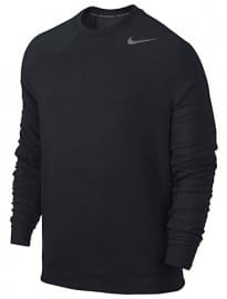 Nike Dri-fit Touch Fleece Sweatshirt Black