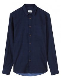 Jigsaw Double Denim Slim Shirt Indigo