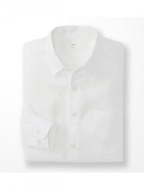 Uniqlo Men Premium Linen Long Sleeve Shirt